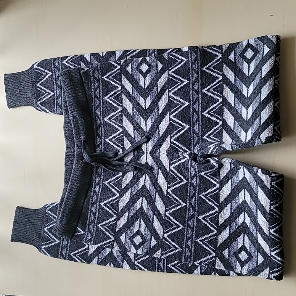 🌵 4/$20 American Eagle Gray Sweater Pajama Pants XS - Picture 1 of 9